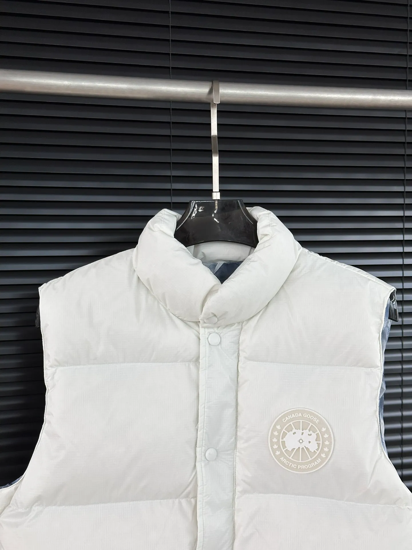 P400 【𝗖𝗮𝗻𝗮𝗱𝗮𝗴𝗼𝗼𝘀𝗲】/Canada Goose/White Label Glacier Down Vest/White